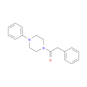 2-Phenyl-1-(4-phenyl-1-piperazinyl)ethanone