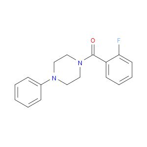 Methanone, (2-fluorophenyl)(4-phenyl-1-piperazinyl)-