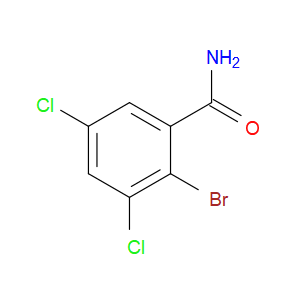 2-bromo-3,5-dichlorobenzamide