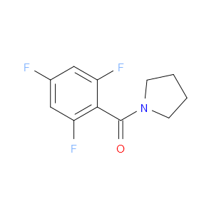Pyrrolidin-1-yl(2,4,6-trifluorophenyl)methanone