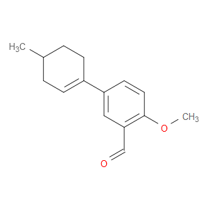 2-Methoxy-5-(4-methyl-1-cyclohexen-1-yl)benzaldehyde