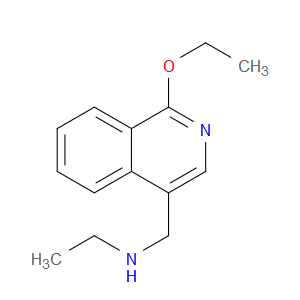 1-Ethoxy-N-ethyl-4-isoquinolinemethanamine