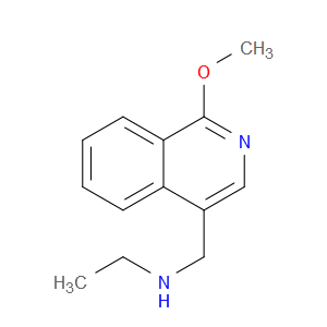 N-Ethyl-1-methoxy-4-isoquinolinemethanamine