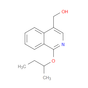 1-(1-Methylpropoxy)-4-isoquinolinemethanol