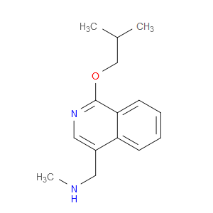 N-Methyl-1-(2-methylpropoxy)-4-isoquinolinemethanamine