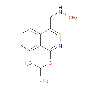 N-Methyl-1-(1-methylethoxy)-4-isoquinolinemethanamine