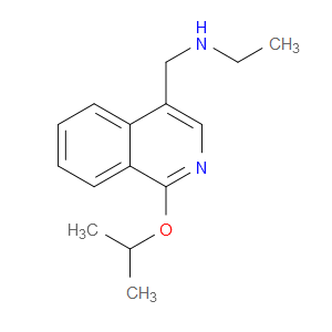 N-Ethyl-1-(1-methylethoxy)-4-isoquinolinemethanamine