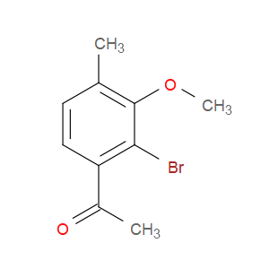 Ethanone, 1-(2-bromo-3-methoxy-4-methylphenyl)-