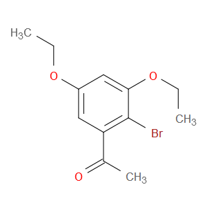 Ethanone, 1-(2-bromo-3,5-diethoxyphenyl)-