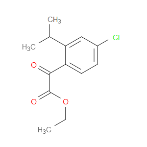 ethyl 2-(4-chloro-2-isopropylphenyl)-2-oxoacetate