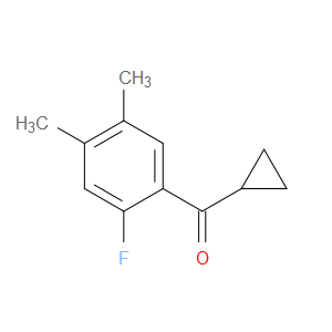 cyclopropyl(2-fluoro-4,5-dimethylphenyl)methanone