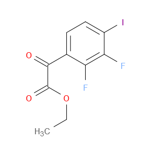 ethyl 2-(2,3-difluoro-4-iodophenyl)-2-oxoacetate