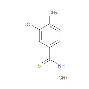 N,3,4-Trimethylbenzenecarbothioamide