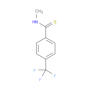 N-Methyl-4-(trifluoromethyl)benzenecarbothioamide