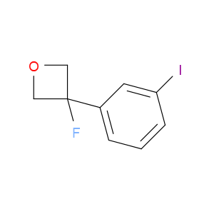 Oxetane, 3-fluoro-3-(3-iodophenyl)-
