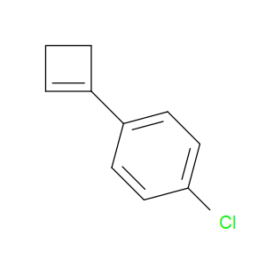 1-Chloro-4-(1-cyclobuten-1-yl)benzene