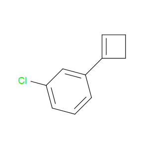 1-Chloro-3-(1-cyclobuten-1-yl)benzene