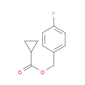 (4-Fluorophenyl)methyl cyclopropanecarboxylate