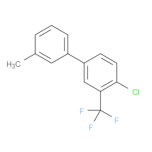 4-Chloro-3'-methyl-3-(trifluoromethyl)-1,1'-biphenyl