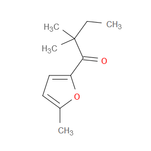 2,2-Dimethyl-1-(5-methyl-2-furanyl)-1-butanone