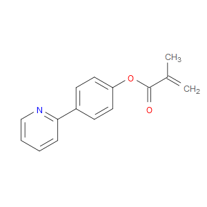 4-(2-Pyridinyl)phenyl 2-methyl-2-propenoate