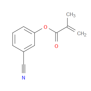 3-Cyanophenyl 2-methyl-2-propenoate