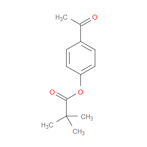 Propanoic acid, 2,2-dimethyl-, 4-acetylphenyl ester