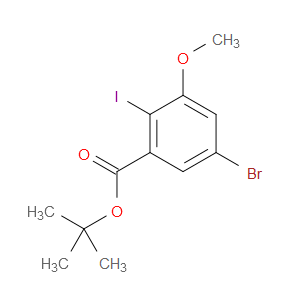 tert-butyl 5-bromo-2-iodo-3-methoxybenzoate