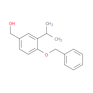 (4-(Benzyloxy)-3-isopropylphenyl)methanol