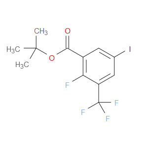 tert-butyl 2-fluoro-5-iodo-3-(trifluoromethyl)benzoate