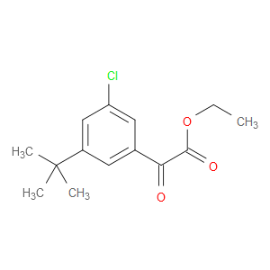 ethyl 2-(3-(tert-butyl)-5-chlorophenyl)-2-oxoacetate