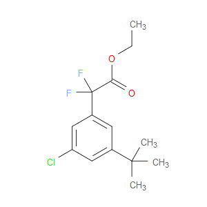 ethyl 2-(3-(tert-butyl)-5-chlorophenyl)-2,2-difluoroacetate
