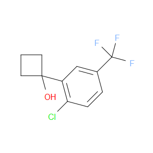 1-(2-chloro-5-(trifluoromethyl)phenyl)cyclobutanol