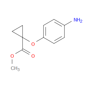 methyl 1-(4-aminophenoxy)cyclopropanecarboxylate
