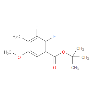 tert-butyl 2,3-difluoro-5-methoxy-4-methylbenzoate
