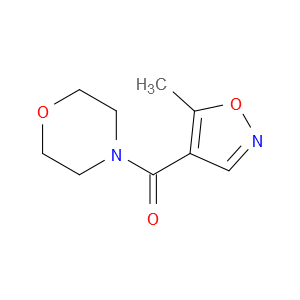 (5-Methyl-4-isoxazolyl)-4-morpholinylmethanone