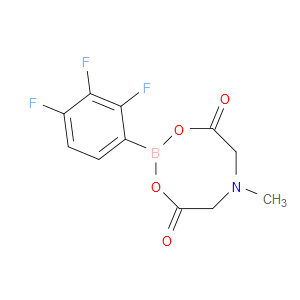 Dihydro-6-methyl-2-(2,3,4-trifluorophenyl)-4H-1,3,6,2-dioxazaborocine-4,8(5H)...