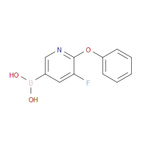 B-(5-Fluoro-6-phenoxy-3-pyridinyl)boronic acid