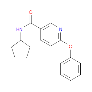 N-Cyclopentyl-6-phenoxy-3-pyridinecarboxamide
