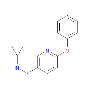 N-Cyclopropyl-6-phenoxy-3-pyridinemethanamine