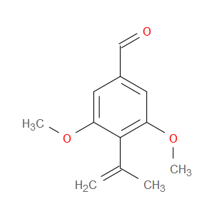 3,5-Dimethoxy-4-(1-methylethenyl)benzaldehyde