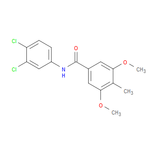 N-(3,4-Dichlorophenyl)-3,5-dimethoxy-4-methylbenzamide