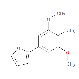 Furan, 2-(3,5-dimethoxy-4-methylphenyl)-