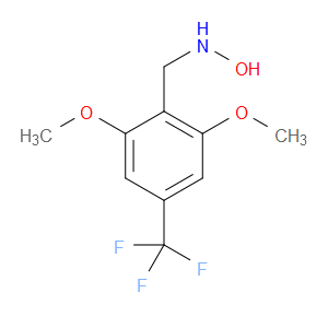 N-Hydroxy-2,6-dimethoxy-4-(trifluoromethyl)benzenemethanamine