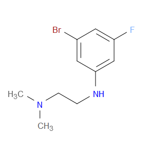 N2-(3-Bromo-5-fluorophenyl)-N1,N1-dimethyl-1,2-ethanediamine