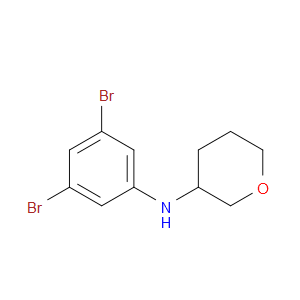 N-(3,5-Dibromophenyl)tetrahydro-2H-pyran-3-amine
