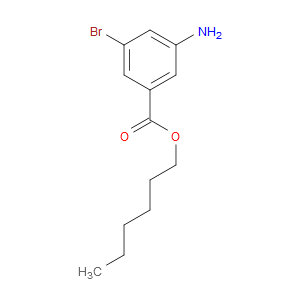 Hexyl 3-amino-5-bromobenzoate