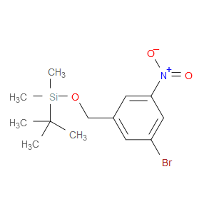 ((3-bromo-5-nitrobenzyl)oxy)(tert-butyl)dimethylsilane