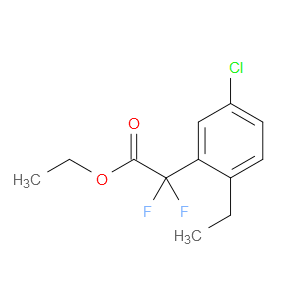 ethyl 2-(5-chloro-2-ethylphenyl)-2,2-difluoroacetate