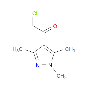 Ethanone, 2-chloro-1-(1,3,5-trimethyl-1H-pyrazol-4-yl)-